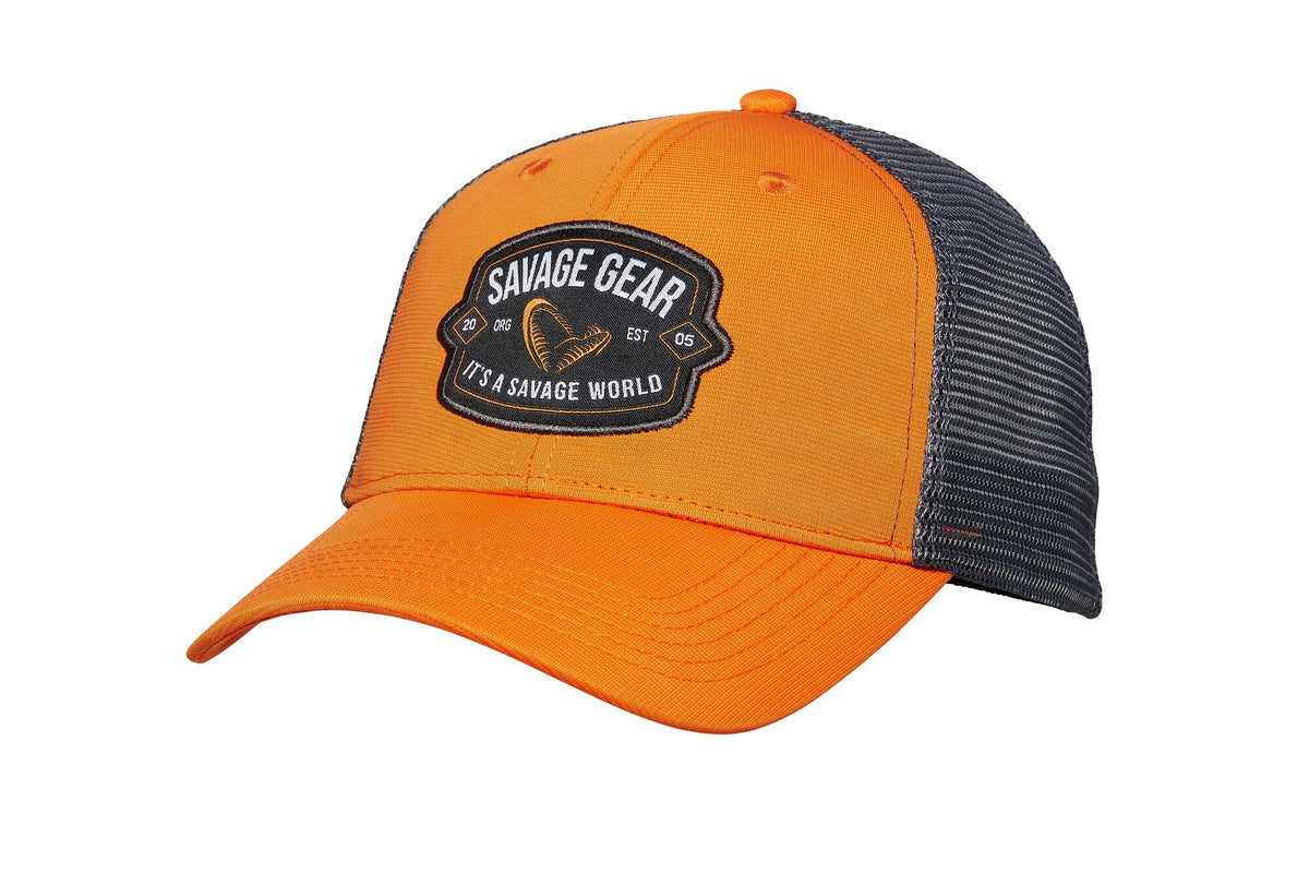 Savage Gear Badge Trucker Cap Orange – 1643512.jpg