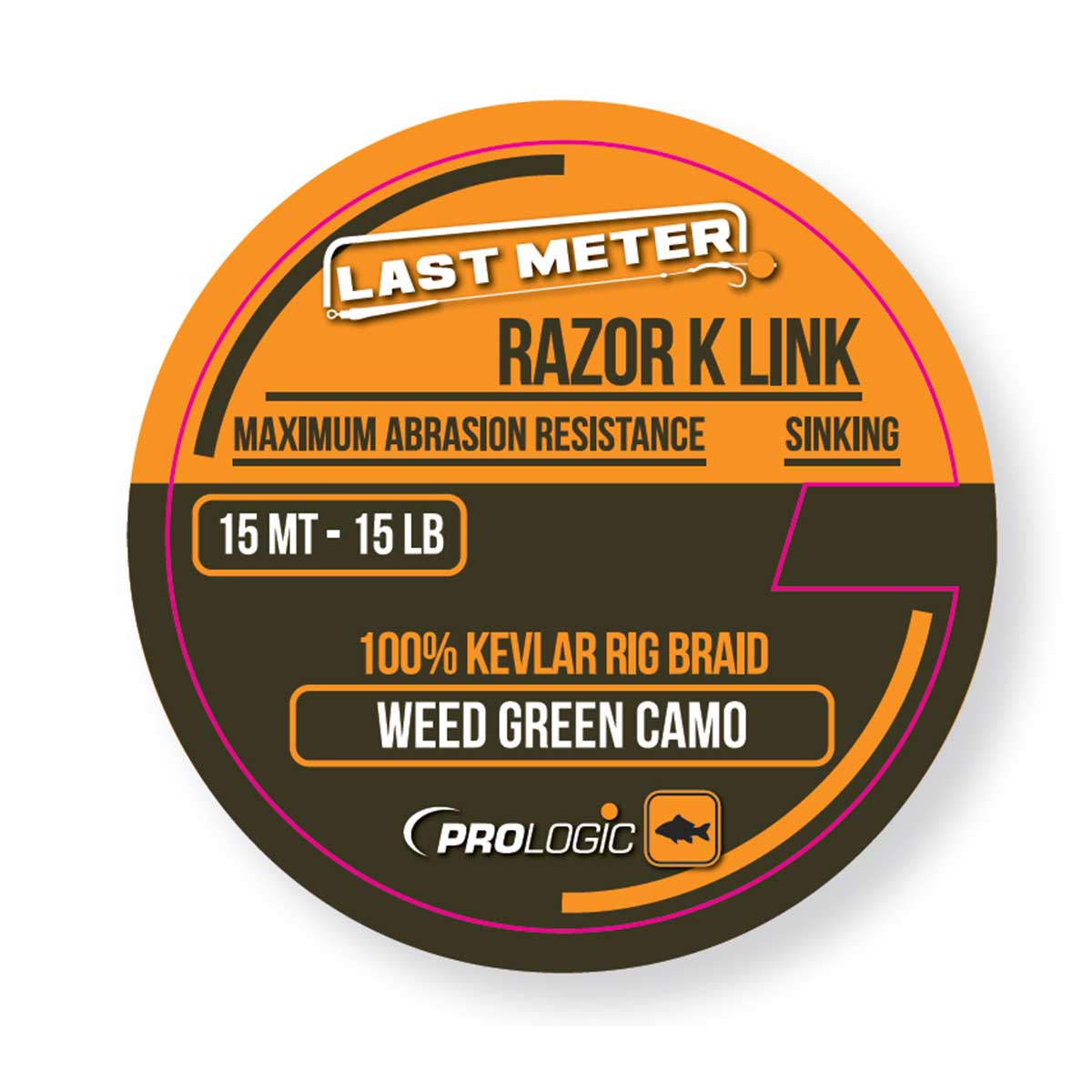 Prologic Razor K Link 15m - Fast Sink