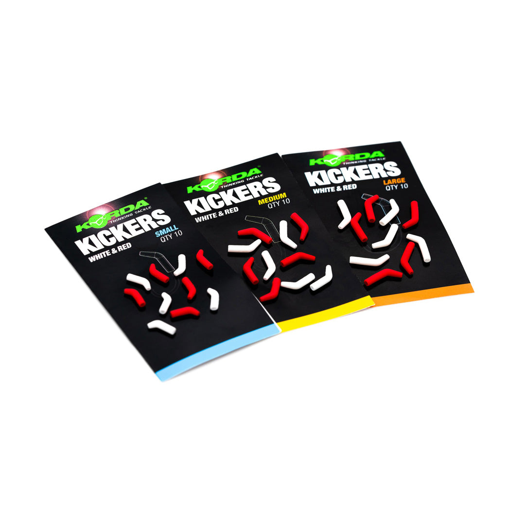 Korda Kickers White & Red