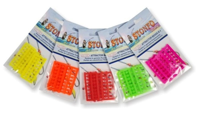 Stonfo Soft Glow Beads 5 forskellige farver Ø 7.