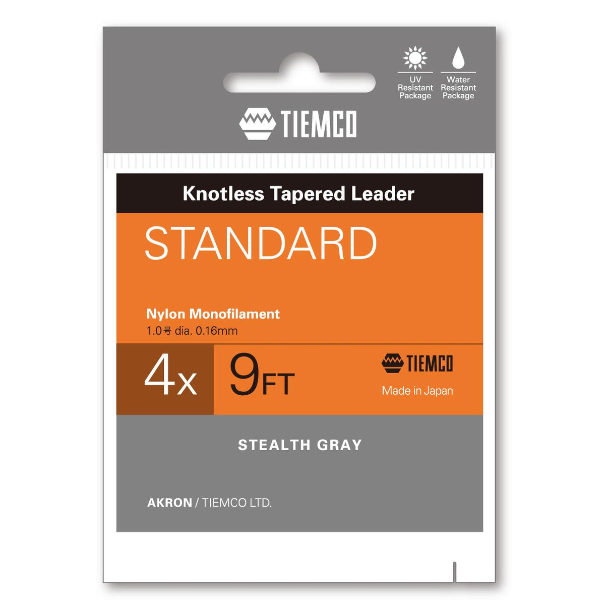 Tiemco Akron Nylon Forfang 12 fod