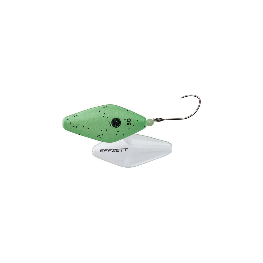 DAM Effzett Pro Trout Inline Spoon 2,8g Gennemløber