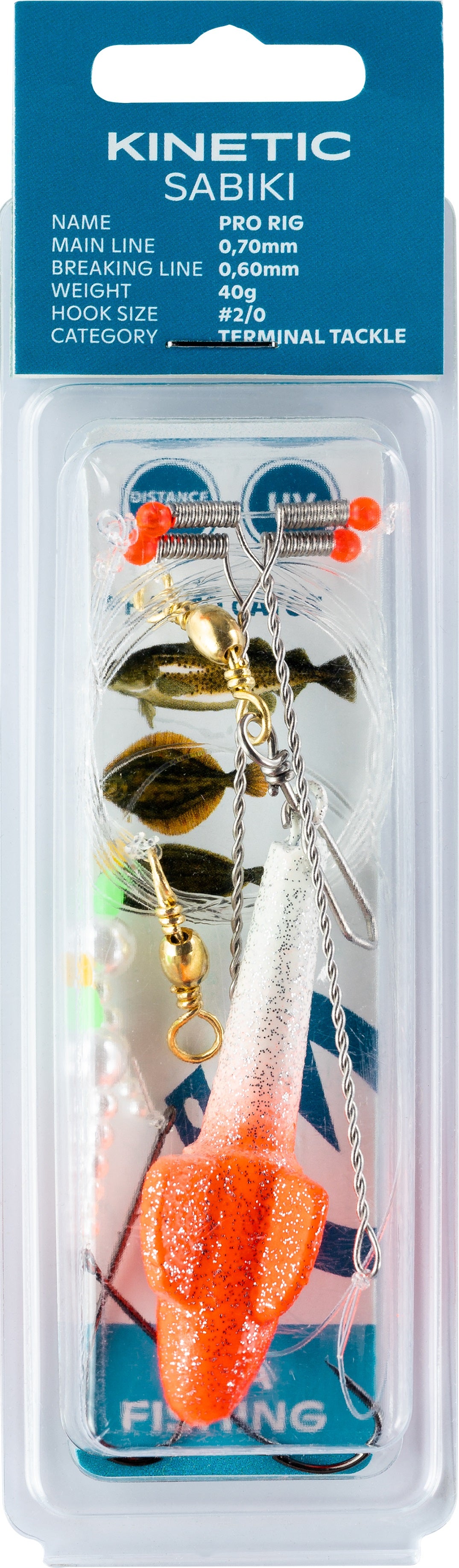 Kinetic Sabiki Pro Rig 120g