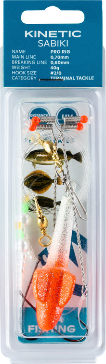 Kinetic Sabiki Pro Rig 40g