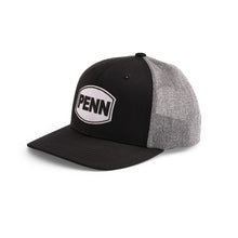 PENN Trucker Cap â€“ PENN_BlackGrayHeatherTruckerHat_alt2.jpg