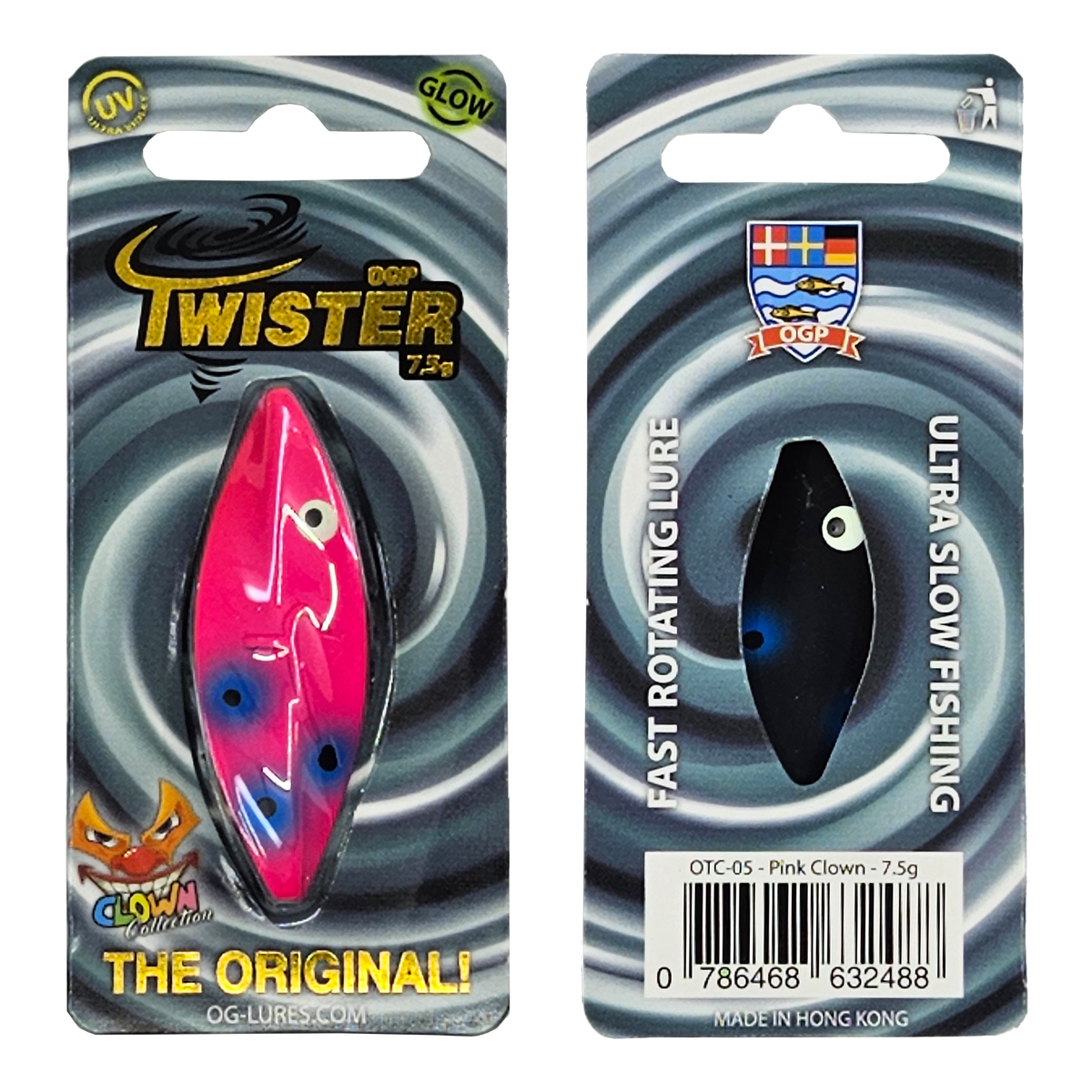 OGP Twister 7,5g - Clown Collection