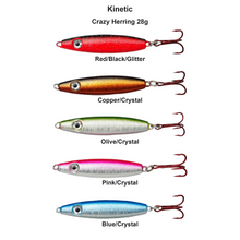 Farveoversigt – Kinetic Crazy Herring 28g