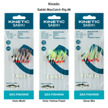 Farveoversigt – Kinetic Sabiki MaxCatch Rig #6