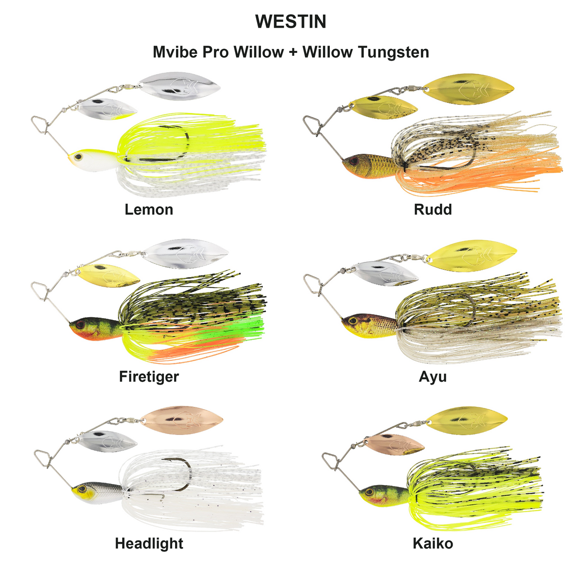 Farveoversigt – Mvibe Pro Willow + Willow Tungsten