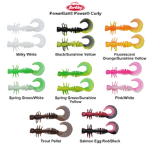 Farveoversigt – Berkley PowerBait® Power® Curly
