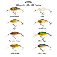 Farveoversigt – Id-Crank 1.5 4.8Cm 8.5G Floating