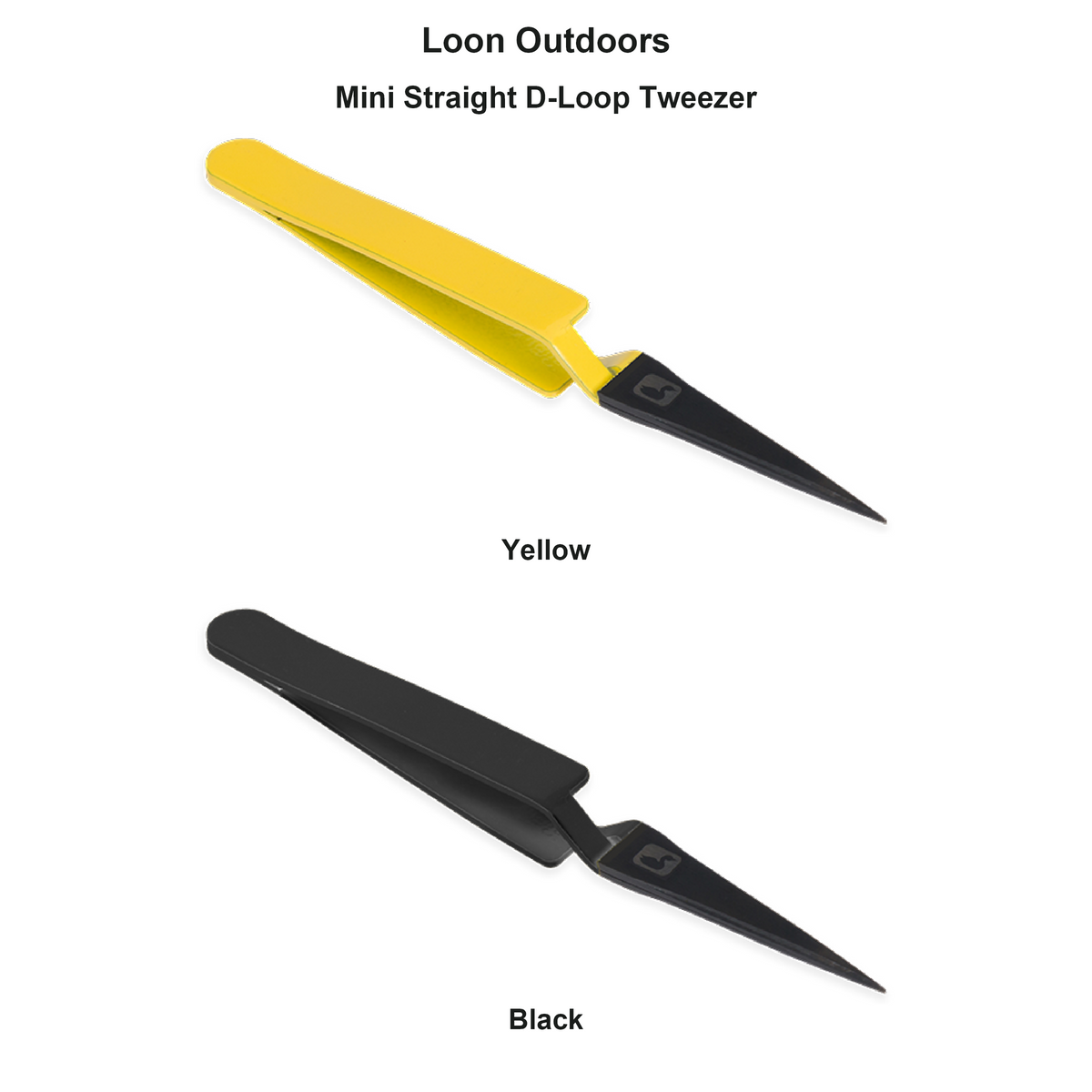 Farveoversigt – Loon Outdoors Mini Straight D-Loop Tweezer
