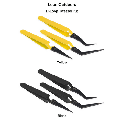 Farveoversigt – Loon Outdoors D-Loop Tweezer Kit
