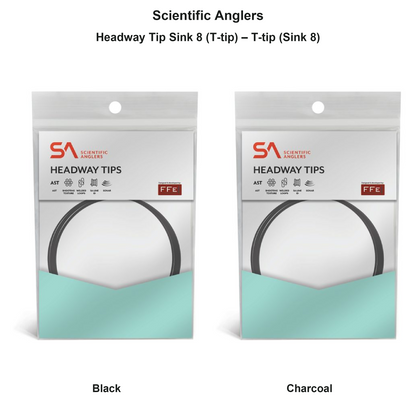 Farveoversigt – Scientific Anglers Headway Tip Sink 8 (T-tip) – T-tip (Sink 8)