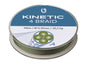Kinetic 4 Braid Dusty Green 150m