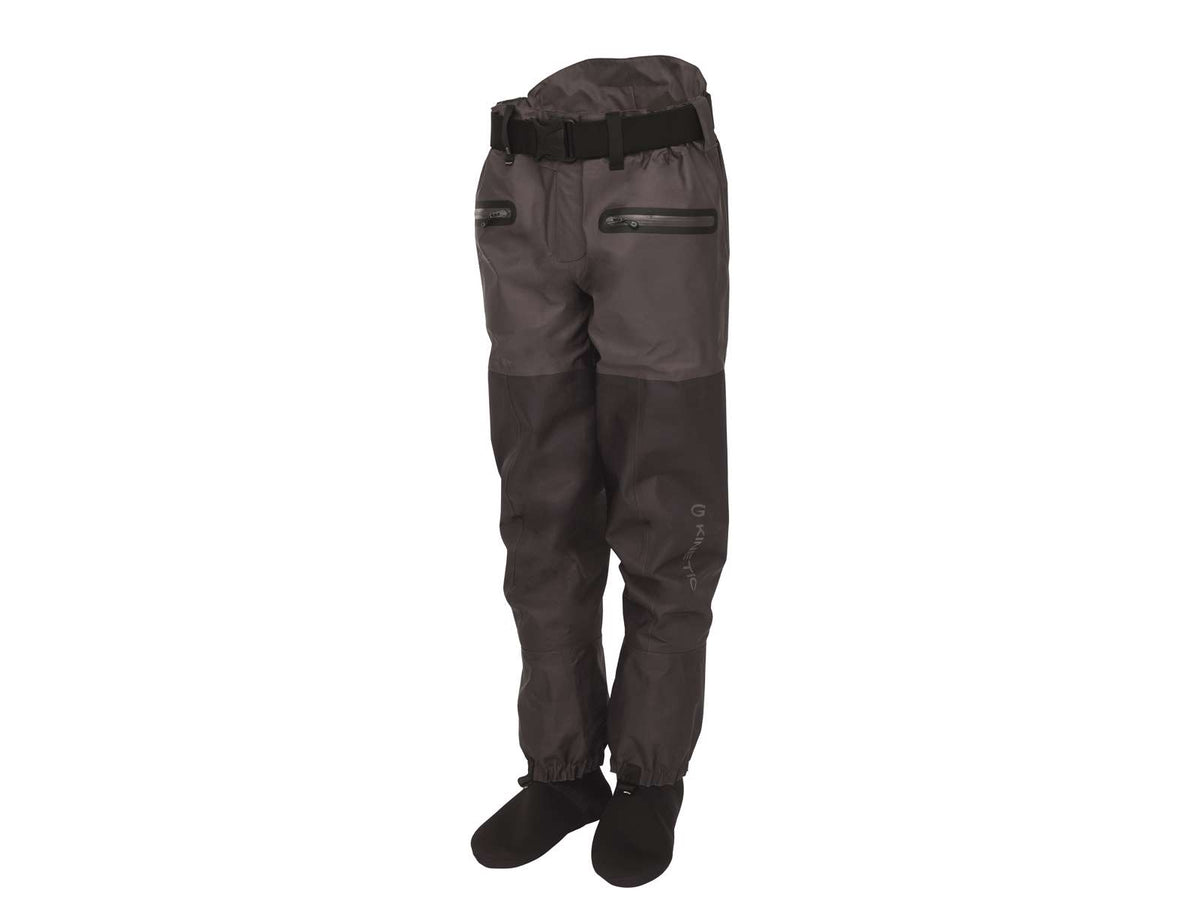 Kinetic X5 Waist St. Foot Boulder Grey Åndbare Waders