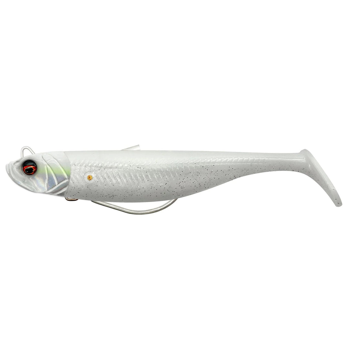 Savage Minnow Weedless - White Pearl Silver / 28 Gram