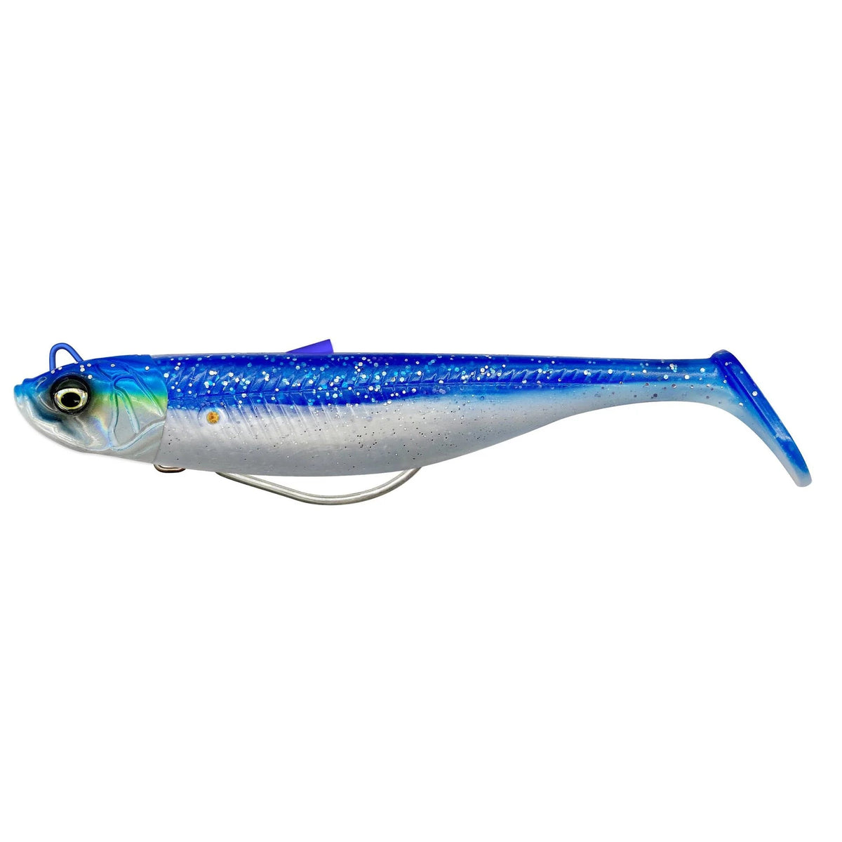 Savage Minnow Weedless - Blue Pearl Silver / 28 Gram