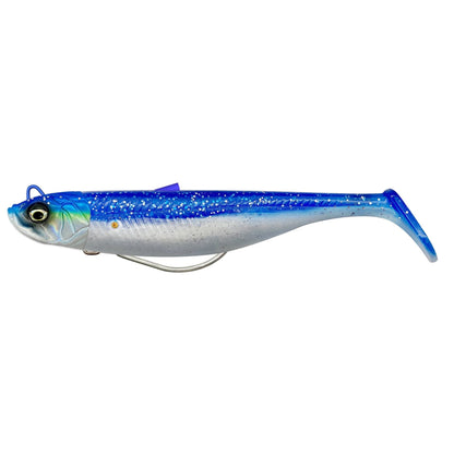Savage Minnow Weedless - Blue Pearl Silver / 28 Gram